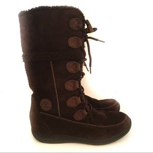 Timberland Tall Leather Winter Boots